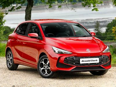 Ny MG MG3 Trophy 194 HK (142 kW) 2025 Röd Halvkombi