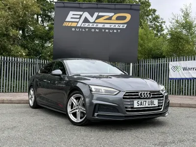 Used Audi A5 S-Line 190 HP (139 kW) 2017 Grey Coupe