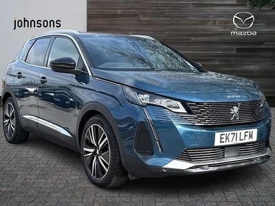Used Peugeot 3008 Premium 221 HP (162 kW) 2021 Blue SUV