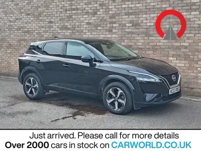 Used Nissan Qashqai N-Connecta 158 HP (116 kW) 2022 Black SUV