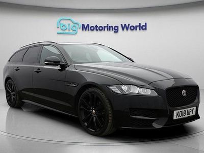 Used Jaguar XF Sportbrake R-Sport 180 HP (132 kW) 2018 Black Estate