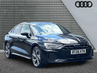 Used Audi A3 Black Edition 147 HP (108 kW) 2026 Mythos black, metallic Sedan
