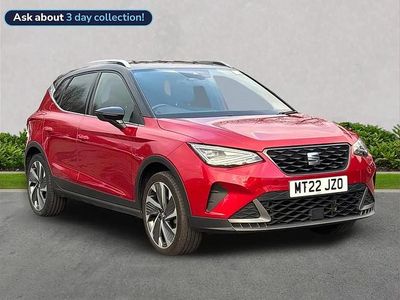 Red Used 2022 Seat Arona FR Sport SUV | £13,507 (Fair price)