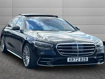 Used Mercedes S500 AMG Line Premium 435 HP (319 kW) 2023 Obsidian black Sedan