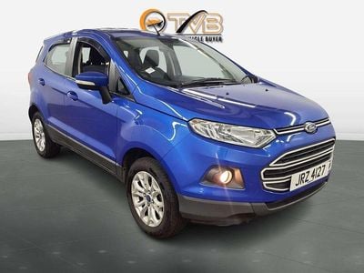 Blue Used 2015 Ford Ecosport Zetec SUV | £4,495 (Good price)