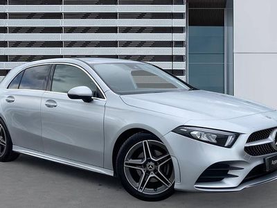 Used Mercedes A180 AMG line 136 HP (100 kW) 2020 Silver Hatchback
