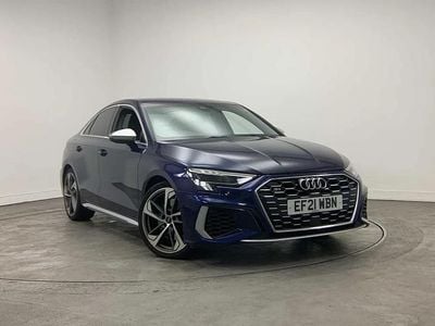 Used Audi S3 Comfort 310 HP (228 kW) 2021 Blue Sedan