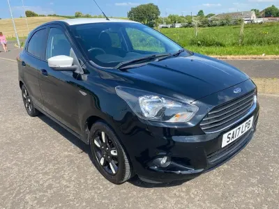 Used Ford Ka Plus Zetec 85 HP (62 kW) 2017 Black Hatchback
