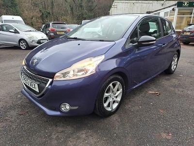 Blue Used 2013 Peugeot 208 Active Hatchback | £3,395 (Fair price)