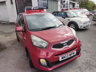 Used Kia Picanto City 68 HP (50 kW) 2013 Red Hatchback