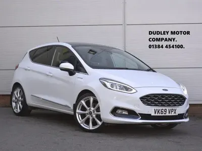 Used Ford Fiesta Vignale 100 HP (73 kW) 2019 White Hatchback