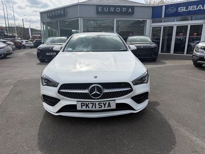 Used Mercedes CLA180 AMG Line Premium 2021 White Sedan