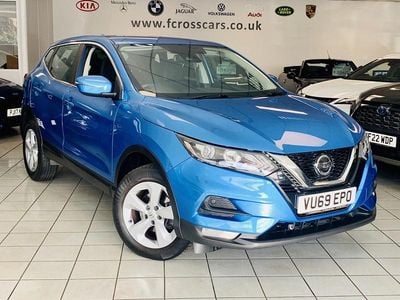 Used Nissan Qashqai Acenta Premium 2020 Blue SUV