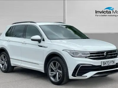 Used VW Tiguan R-line Edition 150 HP (110 kW) 2024 White SUV