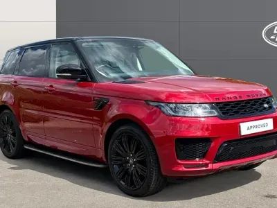 Second-hand Land Rover Range Rover Sport HSE Dynamic 300 CP (220 kW) 2021 Roșu SUV