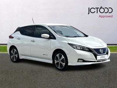 Gebraucht Nissan Leaf Tekna 160 kW (218 PS) 2020 Weiß Kleinwagen