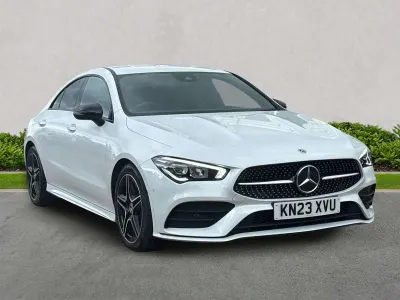 Used Mercedes CLA200 Executive 2023 White Coupe