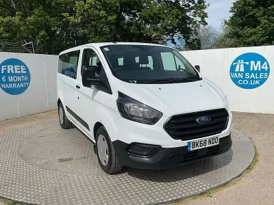 Begagnad Ford Transit Custom 130 HK (95 kW) 2018 Vit Kombi