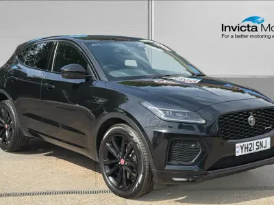 Used Jaguar E-Pace R-Dynamic 204 HP (150 kW) 2021 Black SUV