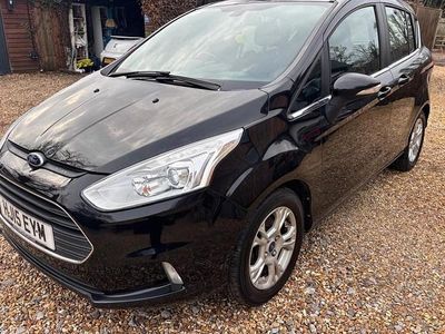 Used Ford B-MAX Zetec 100 HP (73 kW) 2015 Black MPV