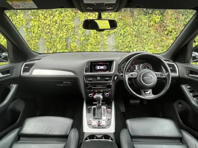 Used Audi Q5 S-line plus 245 HP (180 kW) 2014 Black SUV