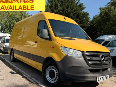 Used Mercedes Sprinter Progressive 2020 Yellow Van