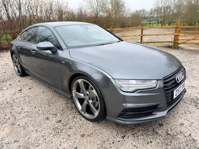 Used Audi A7 Sportback Black Edition 272 HP (200 kW) 2017 Grey Hatchback
