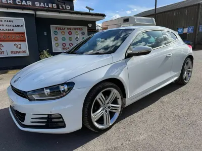 Used VW Scirocco R-line 2018 White Coupe