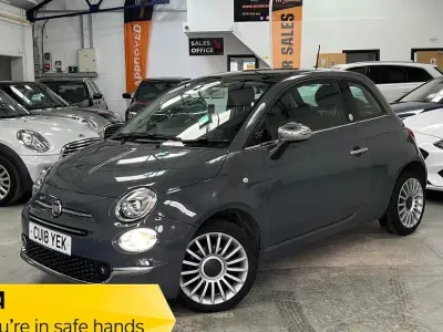 Used Fiat 500 Mirror 69 HP (50 kW) 2018 Grey Hatchback