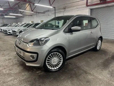 Used VW up! high up! 75 HP (55 kW) 2013 Silver Hatchback
