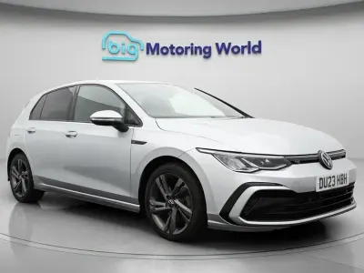 Used VW Golf VIII R-line 150 HP (110 kW) 2023 Silver Hatchback