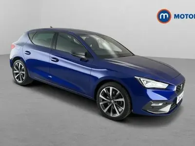 Used Seat Leon FR Sport 204 HP (150 kW) 2021 Blue Hatchback