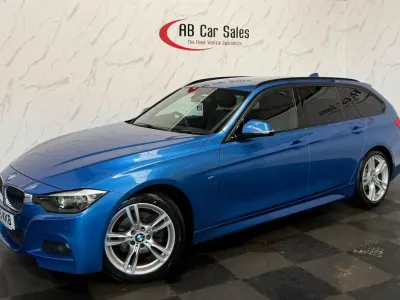 Used BMW 320 M Sport 181 HP (133 kW) 2015 Blue Estate