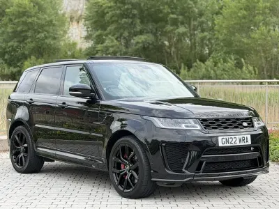 Used Land Rover Range Rover Sport SVR 575 HP (422 kW) 2022 Black SUV