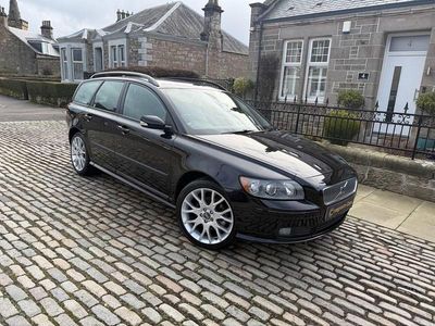 Used Volvo V50 136 HP (100 kW) 2006 Black Estate