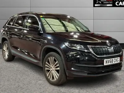 Used Skoda Kodiaq SE L 150 HP (110 kW) 2018 Black SUV