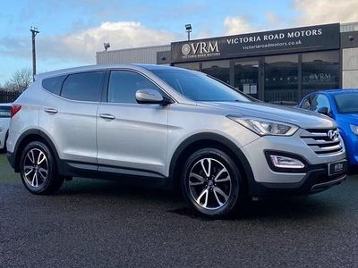 Silver Used 2014 Hyundai Santa Fe Style SUV | £7,299 (Fair price)