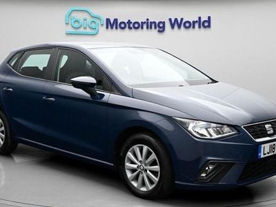 Begagnad Seat Ibiza SE 95 HK (69 kW) 2017 Blå Halvkombi