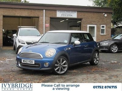 Blue Used 2012 Mini Cooper Hatch Hatchback | £5,495 (Fair price)