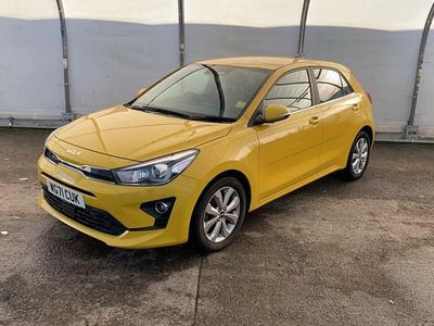 Yellow Used 2022 Kia Rio Hatchback | £11,995 (Fair price)
