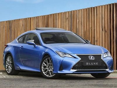Blue Used 2019 Lexus RC300h Coupe | £28,898 (Fair price)