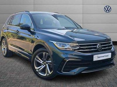 Used VW Tiguan R-line Edition 150 HP (110 kW) 2023 Blue SUV