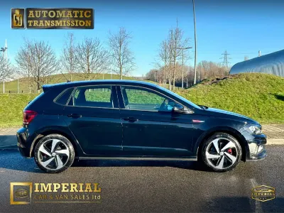 Usado VW Polo GTI 200 CV (147 kW) 2019 Negro Utilitario