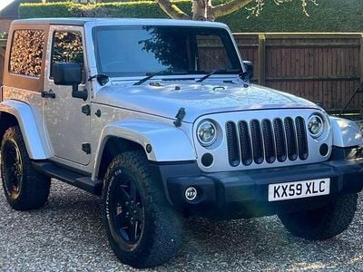 Used Jeep Wrangler Sahara 2009 Silver SUV