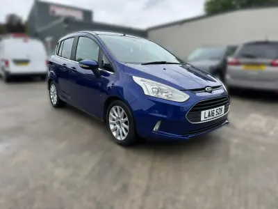 Used Ford B-MAX Zetec 95 HP (69 kW) 2016 Blue MPV