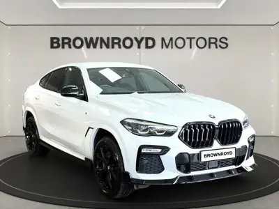 Used BMW X6 M Sport 340 HP (250 kW) 2021 White SUV