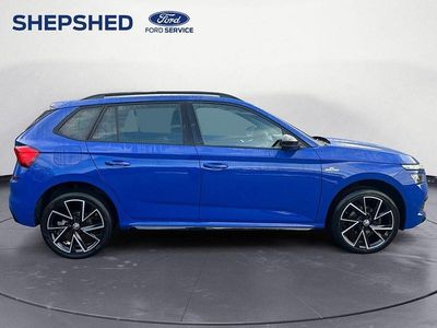 Used Skoda Kamiq Monte Carlo 115 HP (84 kW) 2022 Blue SUV
