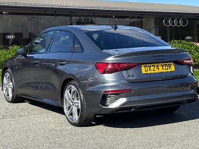 Used Audi A3 Black Edition 150 HP (110 kW) 2024 Grey Sedan