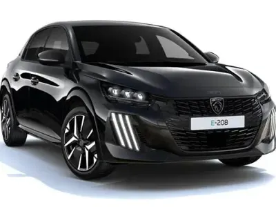 New Peugeot e-208 GTi 100 kW (136 HP) 2026 Black Hatchback