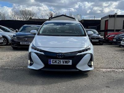 Used Toyota Prius 2021 White Hatchback